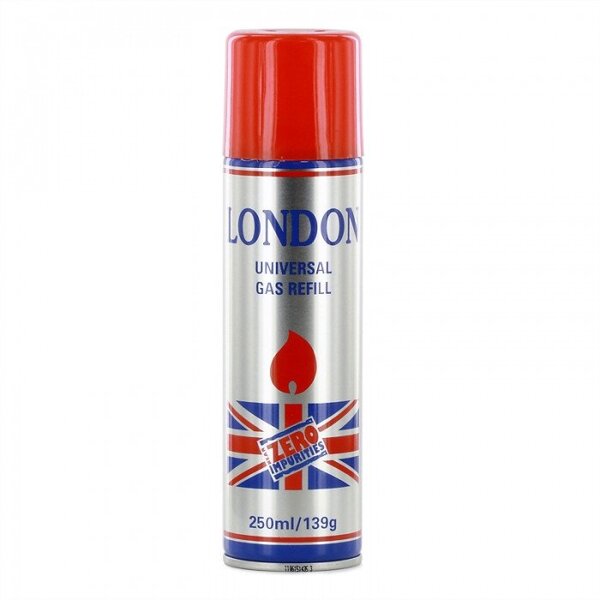 Газ для зажигалок London 250ml (аналог Newport) Газ для зажигалок London 250ml (аналог Newport)
